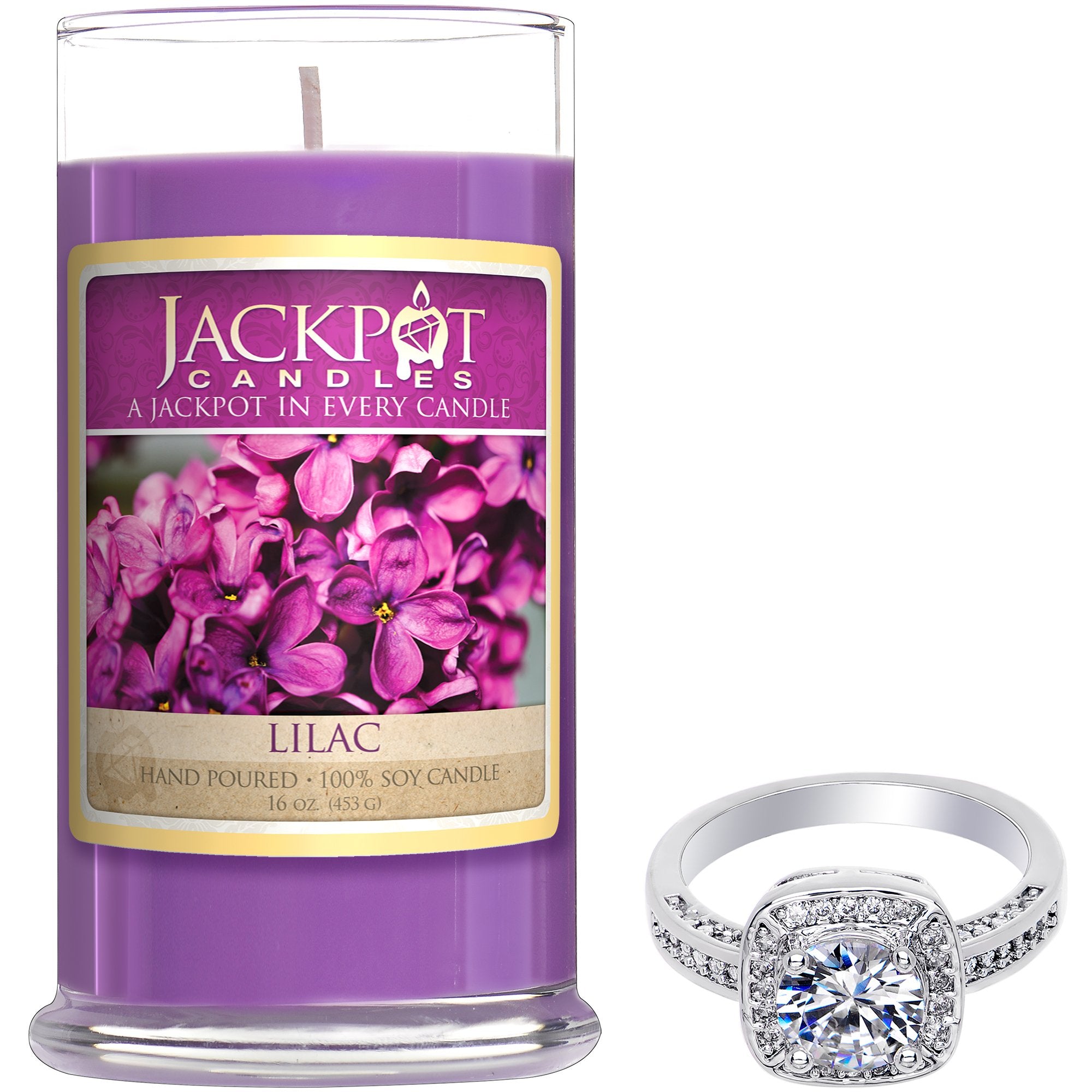 Lilac Candle