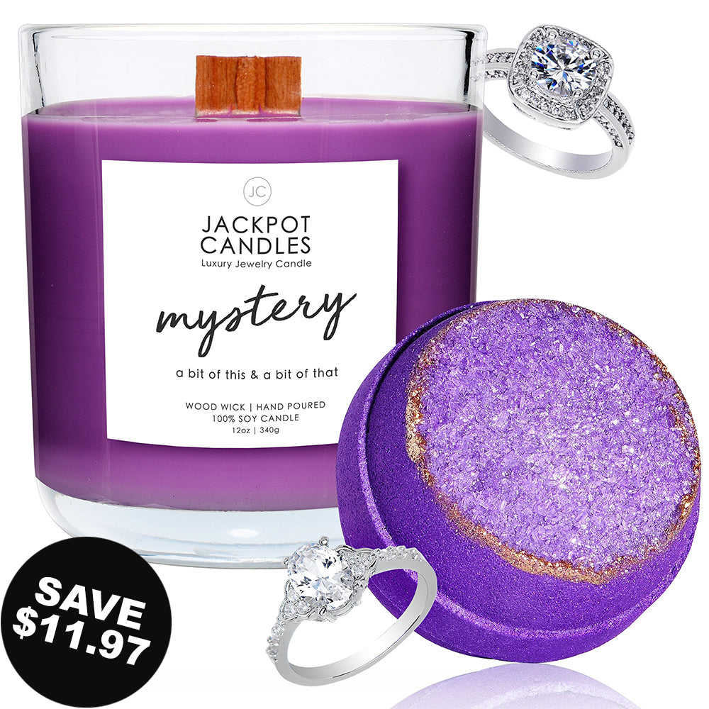 Adventure Wooden Wick Candle & Bath Bomb Gift Set