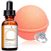 Self Care Vitamin-C Serum &amp; Bath Bomb Gift Set