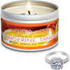 Tangerine Tango Candle Travel Tin &amp; Bath Bomb Gift Set