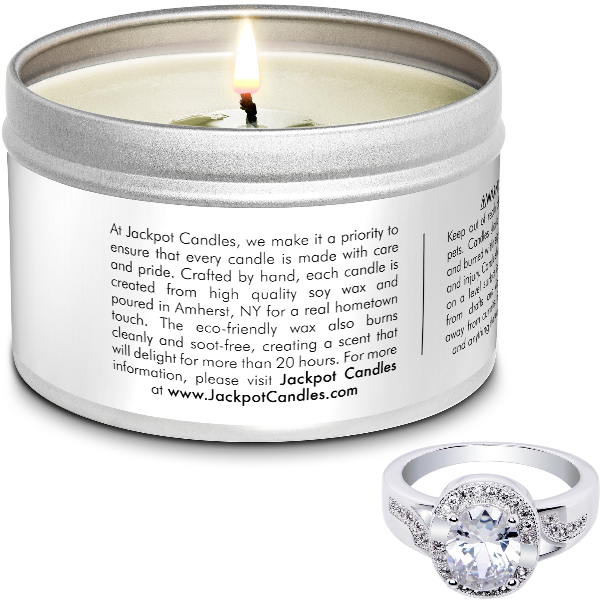 Warm Apple Pie Candle Travel Tin