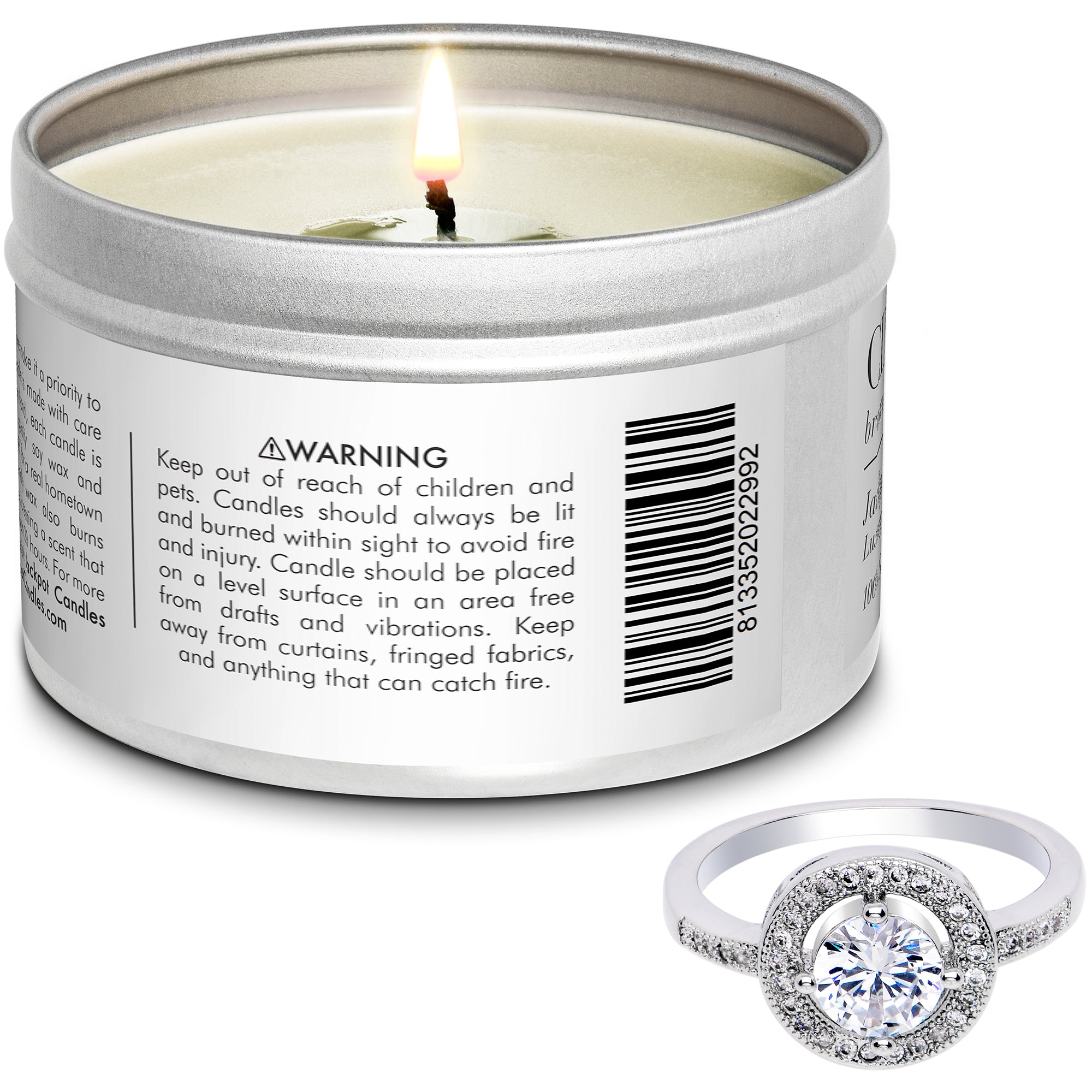 Cinnamon Bun Candle Travel Tin