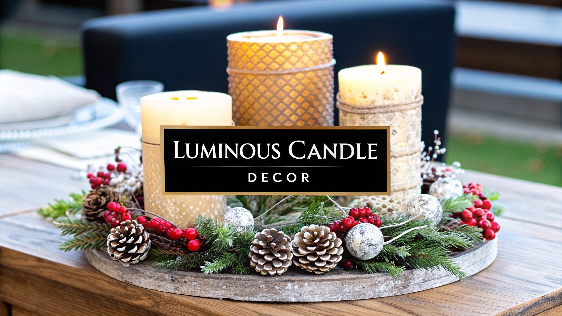 7 Luminous Christmas Candle Decorating Ideas for 2025