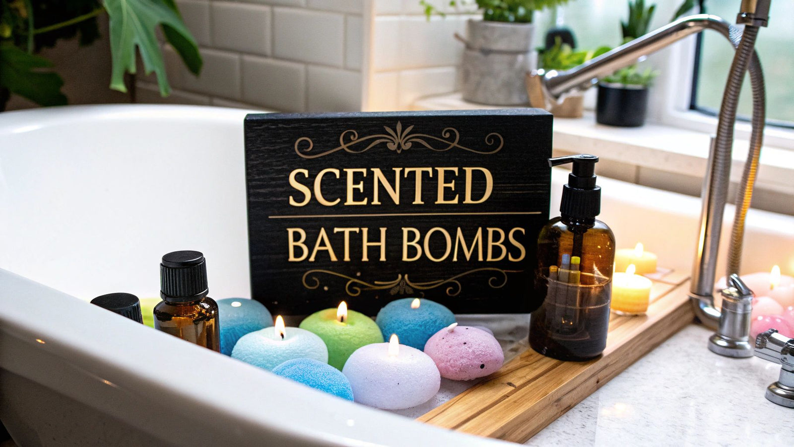 A Guide to Scented Bath Bombs