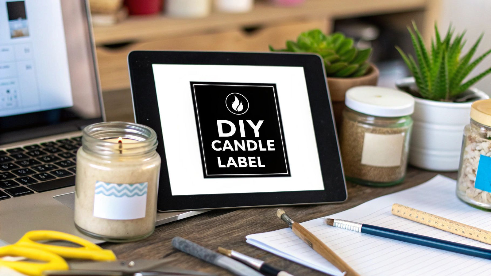Create Your Own Candle Label From Scratch