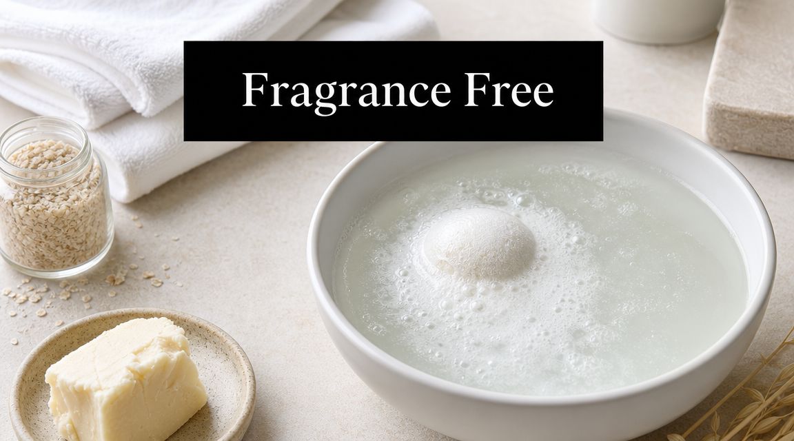 Gentle Fragrance Free Bath Bombs: Your Sensitive Skin Guide