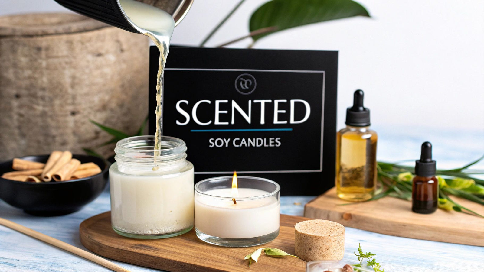 How to Make Scented Soy Candles at Home