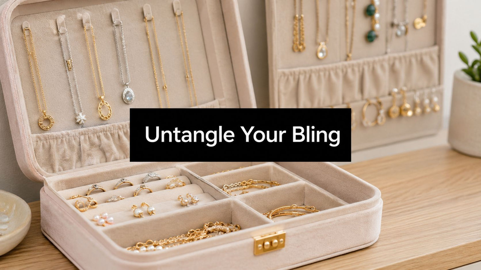 Untangle Your Bling: Jewelry Storage Solutions