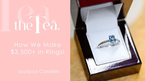 Have you seen our handcrafted rings? - Jackpot Candles