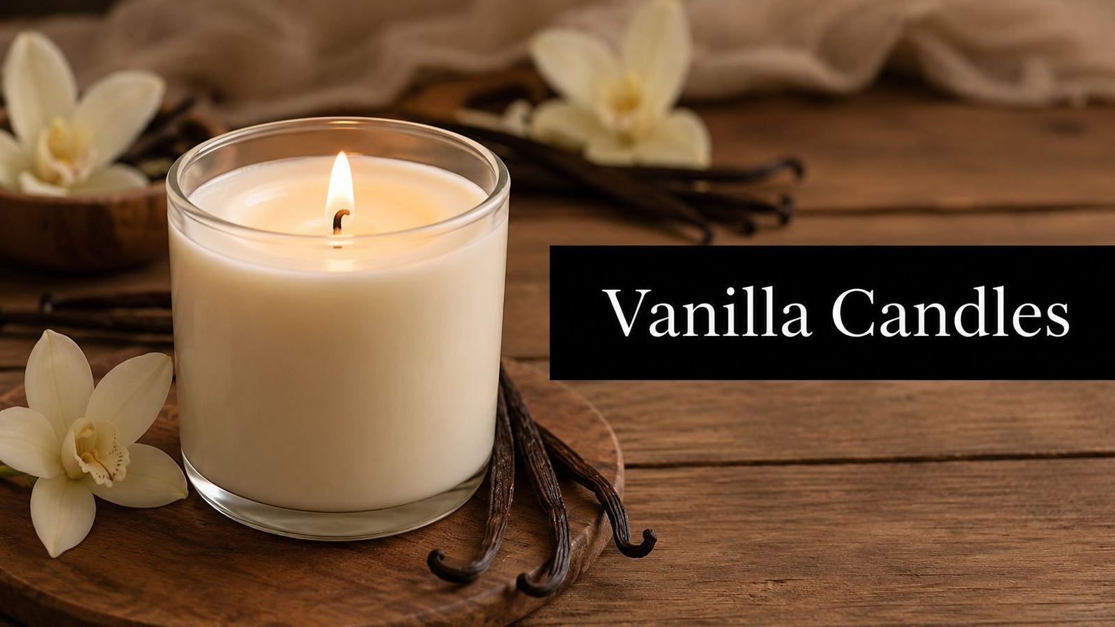 Scented Candles Vanilla