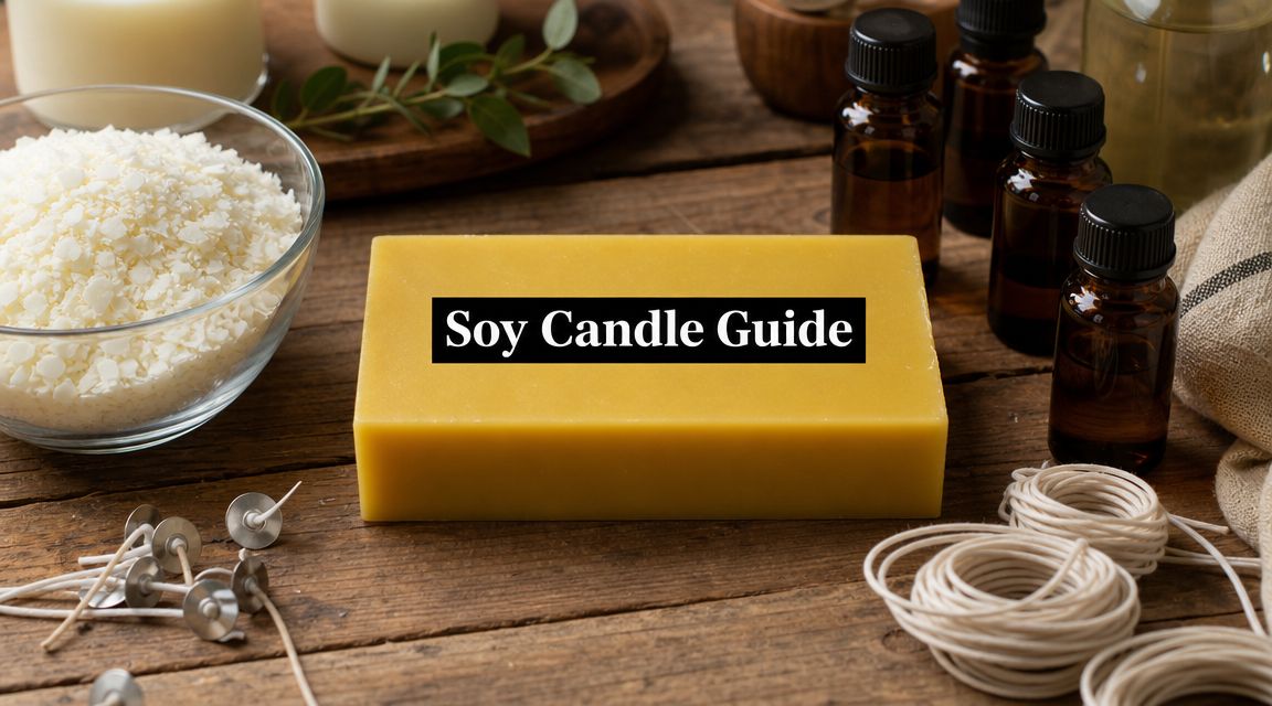 Soy Wax Candle Making Supplies: Your Ultimate Guide