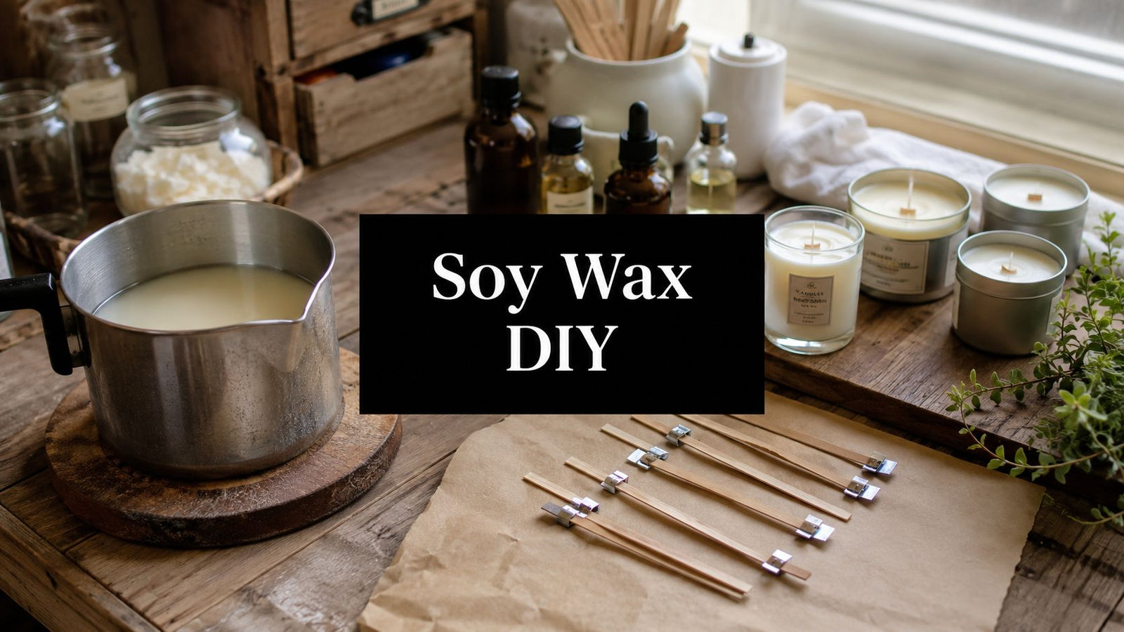 Soy Wax Candles DIY Guide to Professional Results
