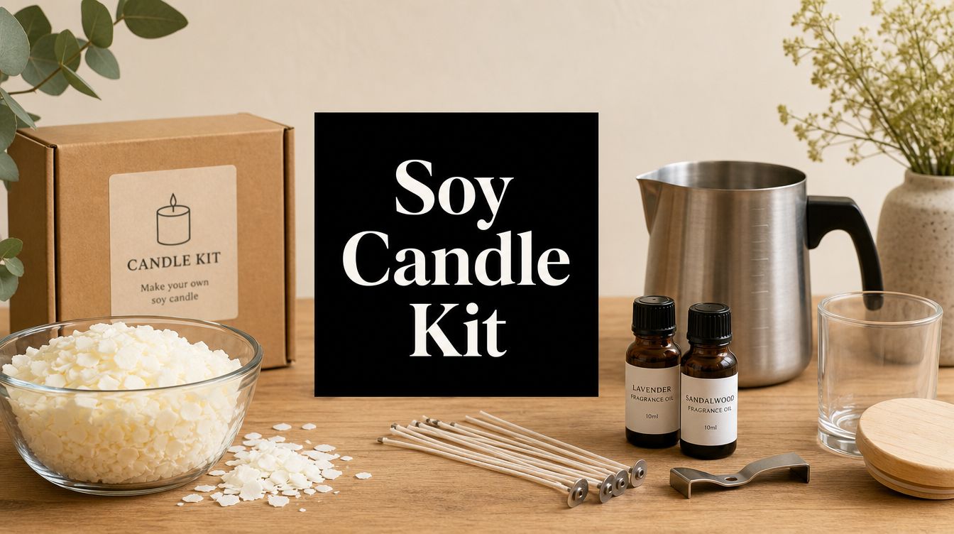 Soy Wax Candles Kit: The Complete Buyer and Maker Guide