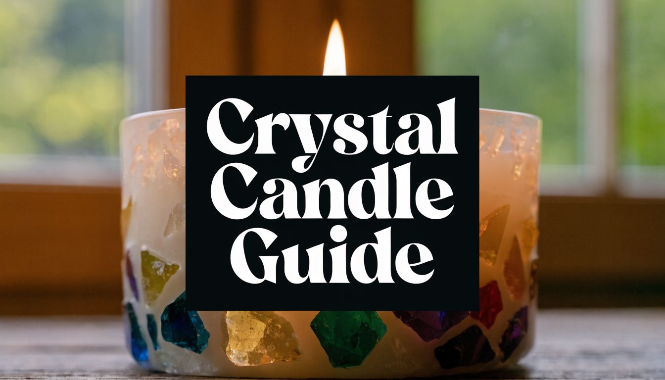 Soy Wax Candles With Crystals: An Essential Guide