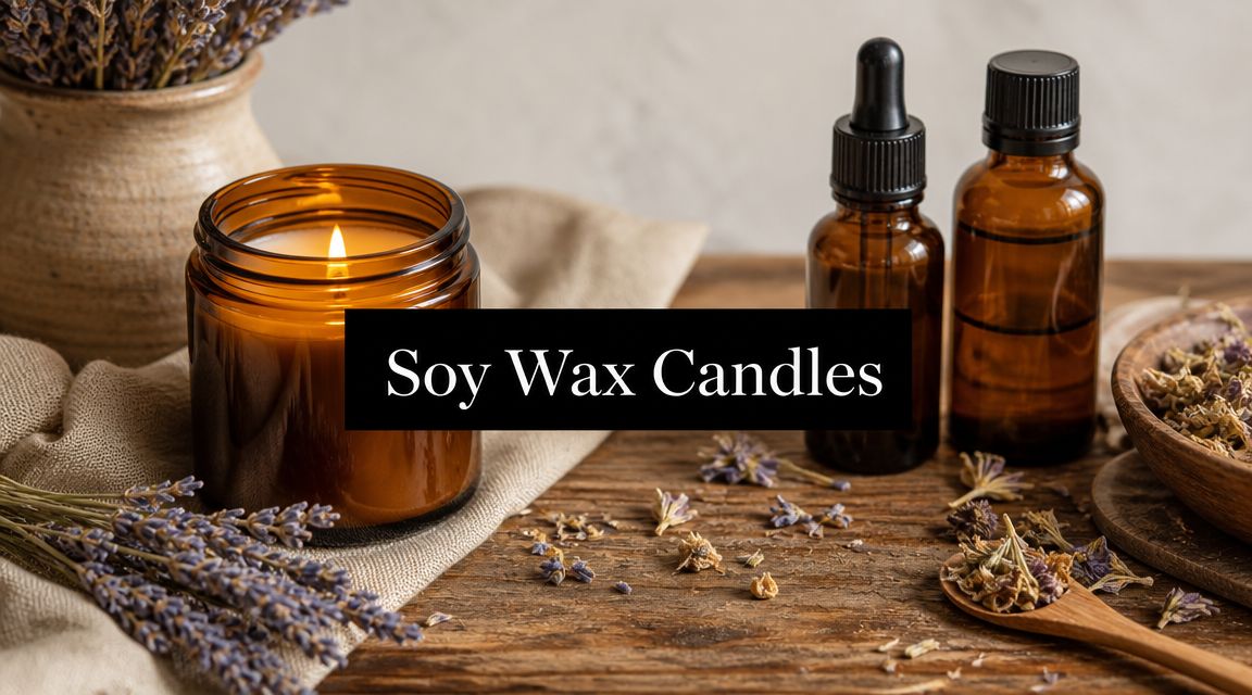 Soy Wax Candles with Essential Oils: A Complete Guide