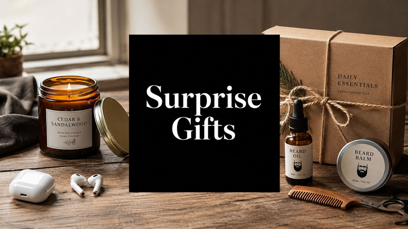 7 Surprise Gift Ideas for Him That Feel Personal