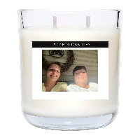 Custom Label Personalized Candle