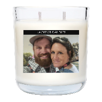 Custom Label Personalized Candle