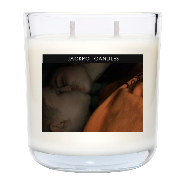 Custom Label Personalized Candle