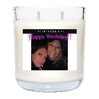 Custom Label Personalized Candle