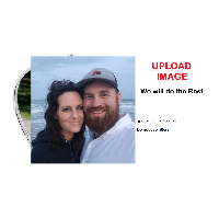 Custom Photo You Have My Heart Candle