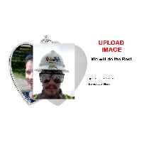 Custom Photo You Have My Heart Candle
