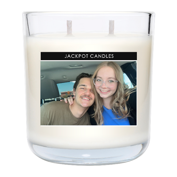 Custom Label Personalized Candle