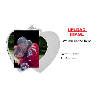 Custom Photo You Have My Heart Candle