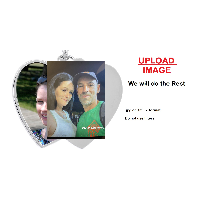 Custom Photo You Have My Heart Candle