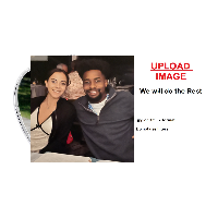 Custom Photo You Have My Heart Candle