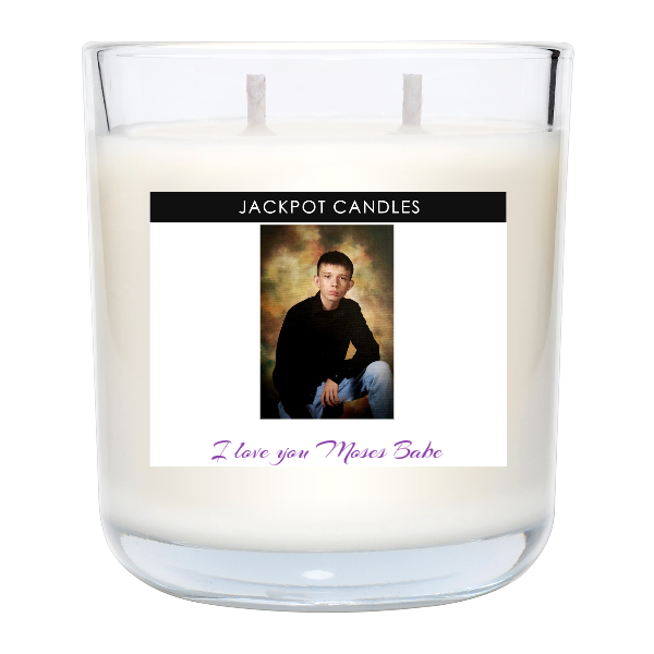 Custom Label Personalized Candle