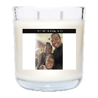Custom Label Personalized Candle