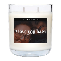 Custom Label Personalized Candle