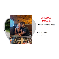 Custom Photo You Have My Heart Candle