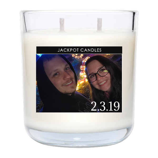 Custom Label Personalized Candle