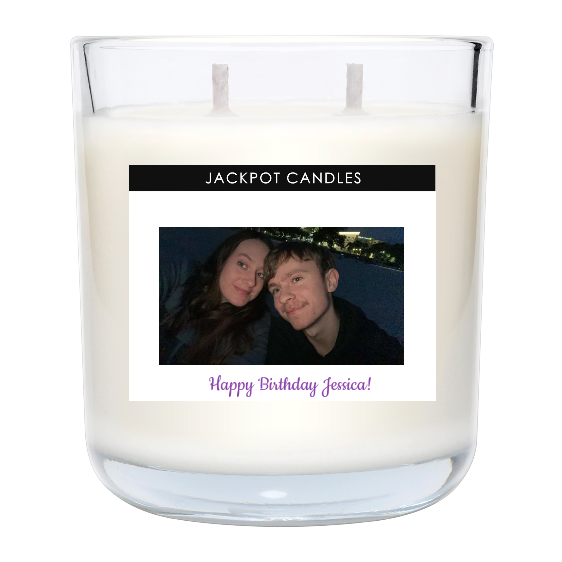 Custom Label Personalized Candle