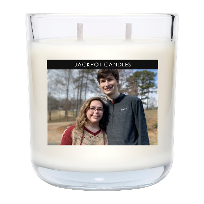 Custom Label Personalized Candle