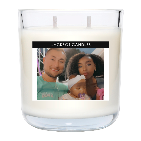 Custom Label Personalized Candle