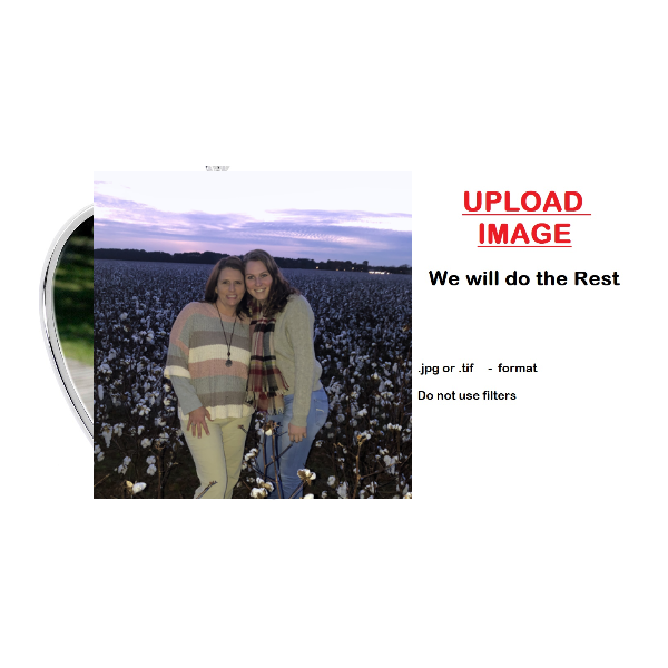 Custom Photo You Have My Heart Candle