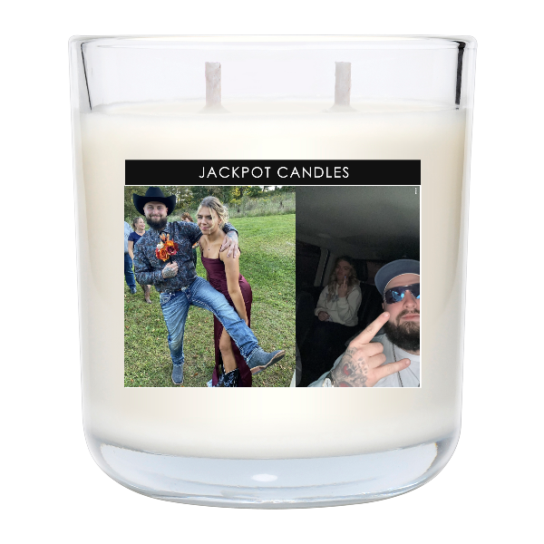 Custom Label Personalized Candle