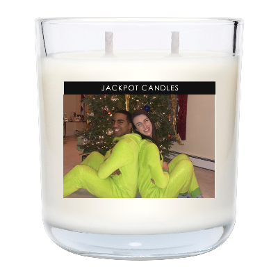 Custom Label Personalized Candle