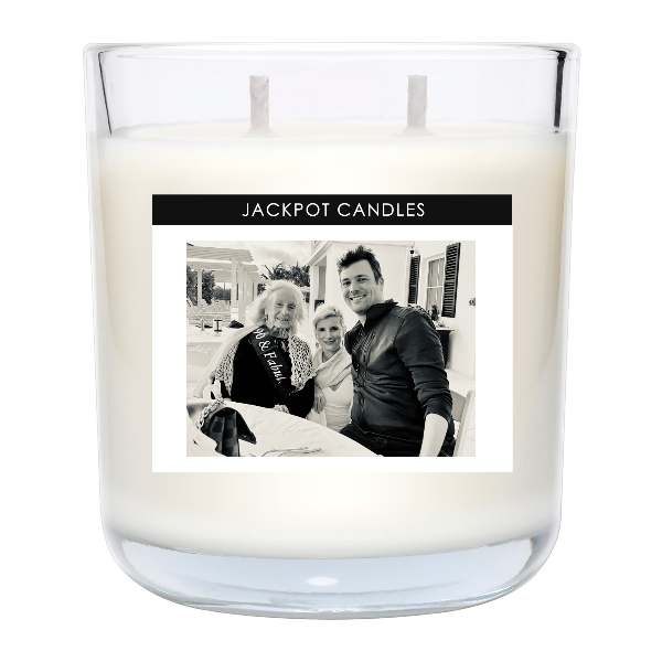 Custom Label Personalized Candle