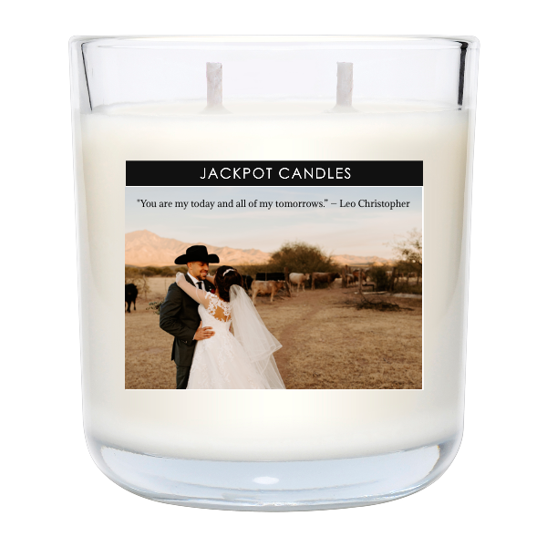 Custom Label Personalized Candle