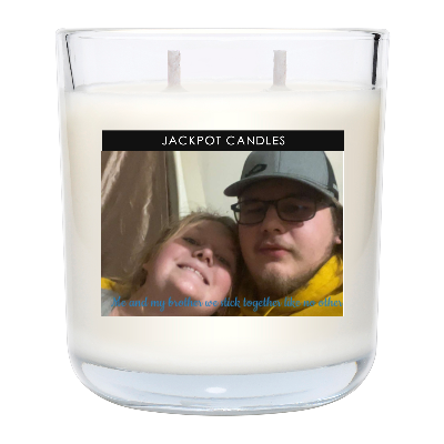 Custom Label Personalized Candle