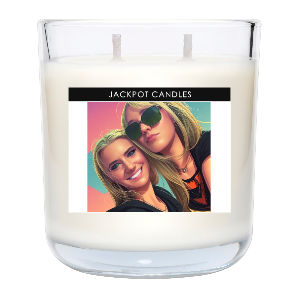 Custom Label Personalized Candle
