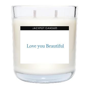 Custom Label Personalized Candle