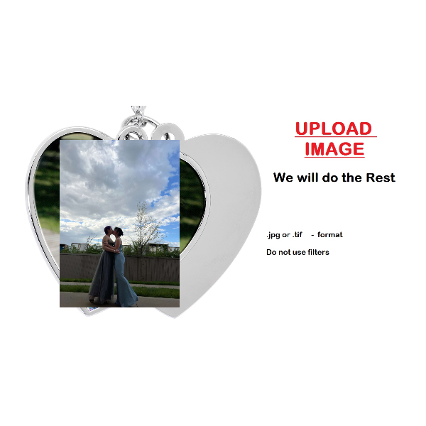 Custom Photo You Have My Heart Candle