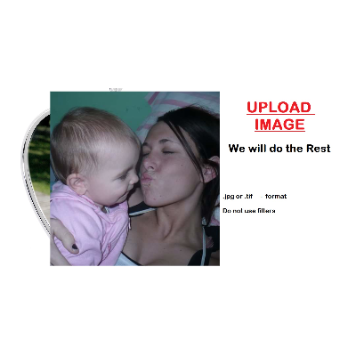Custom Photo You Have My Heart Candle