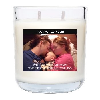 Custom Label Personalized Candle