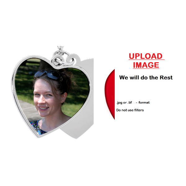 Custom Photo You Have My Heart Candle